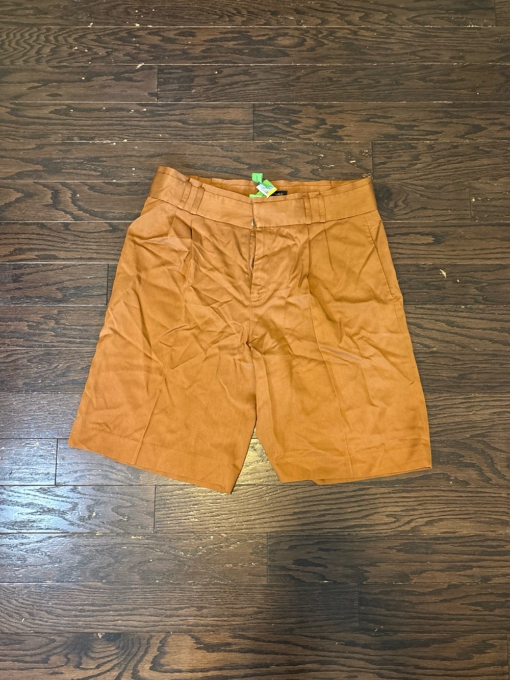 NWT Banana Republic Womens Rust Brown Casual Shorts Size 8